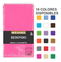 Mantel Redondo Magenta - Amscan