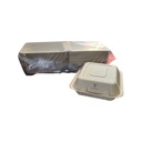 Contenedor Biodegradable Fibras de AGAVE 8x8 Liso c/50