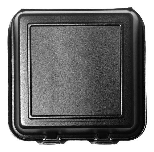 Contenedor 9x9 Liso Negro c/100