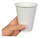 Vaso Bebida Caliente IP 12oz Cartón Blanco c/50