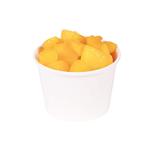 Envase Biodegradable Blanco 8oz (para Caliente o Frío) Pte c/50