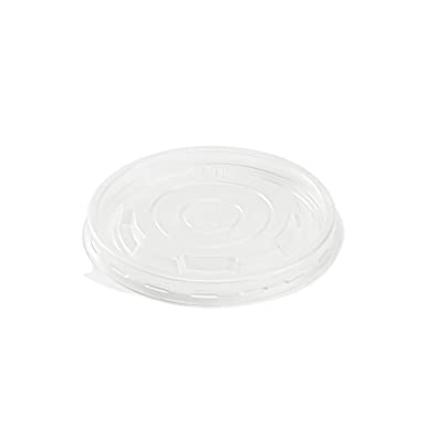 Tapa para Envase Biodegradable Blanco 8oz (para Caliente o Frío) Pte c/50