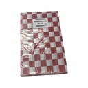 Papel Antigrasa Cuadriculado Rojo 20x30 - c/250