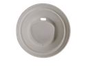 Tapa Biodegradable Blanca de Caña (para vaso 8oz B.Caliente) Pte c/50