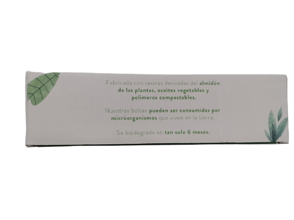 Bolsa en Rollo Bio para Heces de Perro 100% Compostable 20x30 c/15