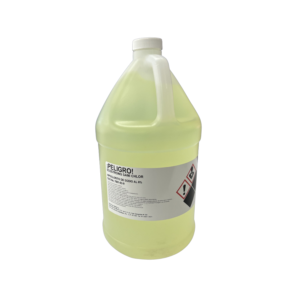 Sani Chlor - Sanitizante Base Cloro Concentrado "3.8 lts."