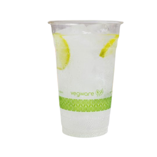 Vaso Biodegradable Transparente 12oz (Bebida Fría) Pte c/50