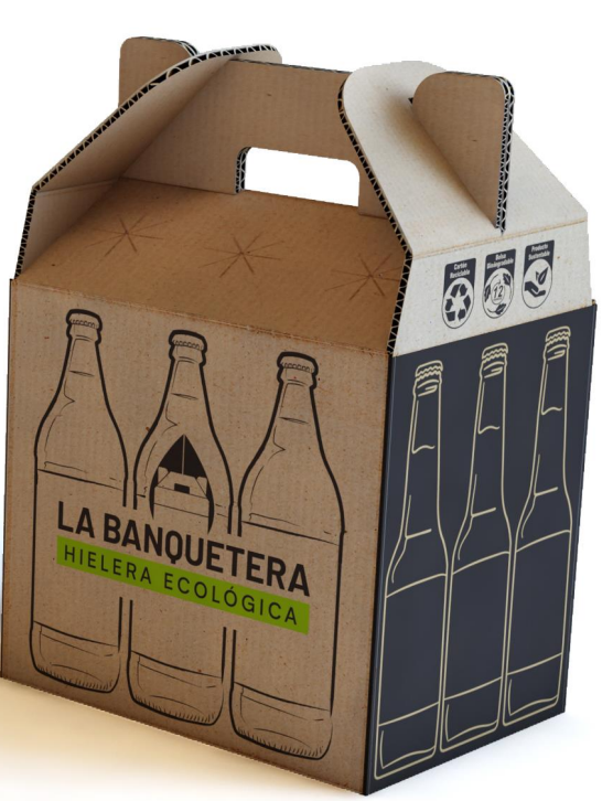 Hielera Biodegradable y Ecológica