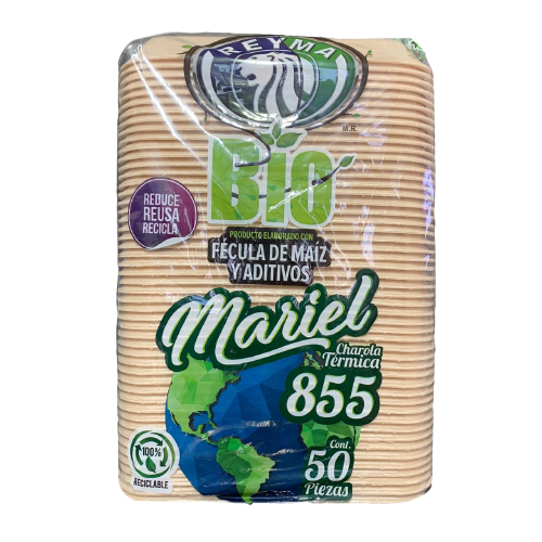 Charola Termica Biodegradable Reyma 855 c/50