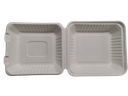 Contenedor Biodegradable 8x8 Liso (de bagazo) c/50