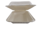 Contenedor Biodegradable 8x8 Liso (de bagazo) c/50