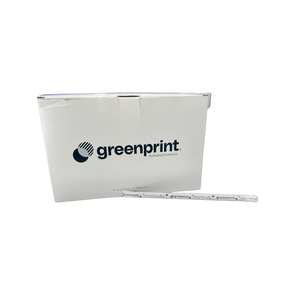 Popote Biodegradable Jumbo Estuchado de Agave 21cm c/1,500 7.5mm grosor
