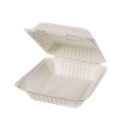 Contenedor Biodegradable 9x9 Liso (de bagazo) c/50