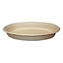 Contenedor Biodegradable Ovalado de Paja de Trigo 32oz Pte c/50