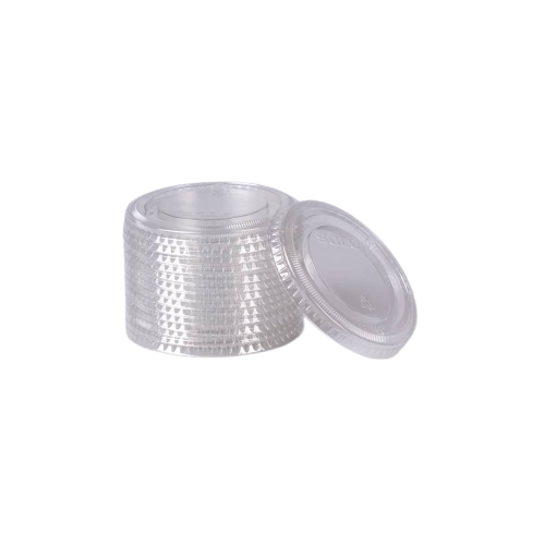 Tapa Plástica Lisa Solo p/9 y 12oz. c/100