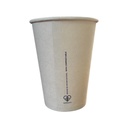 Vaso Bio Bebida Caliente de Bagazo 12oz c/50