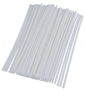 Popote Biodegradable Blanco PLA  Estuchado MegaGreen 21cm c/2,000