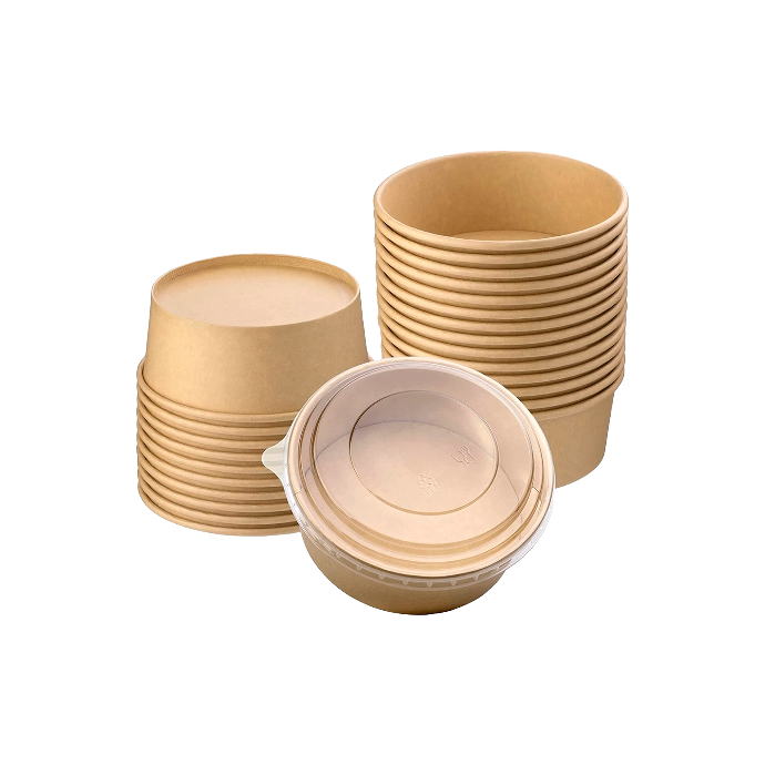 Contenedor Bio de Bambú Redondo 35oz Pte c/25