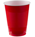 Vaso Plástico Amscan Rojo de 18oz c/25