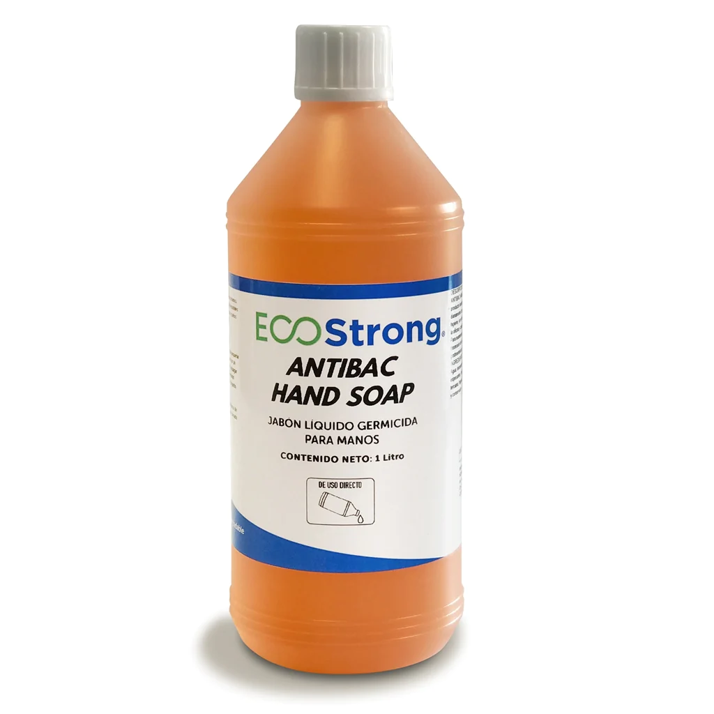 Antibac Hand Soap - Jabón Liquido Anti Bacterial Germicida para Manos "1 lt."