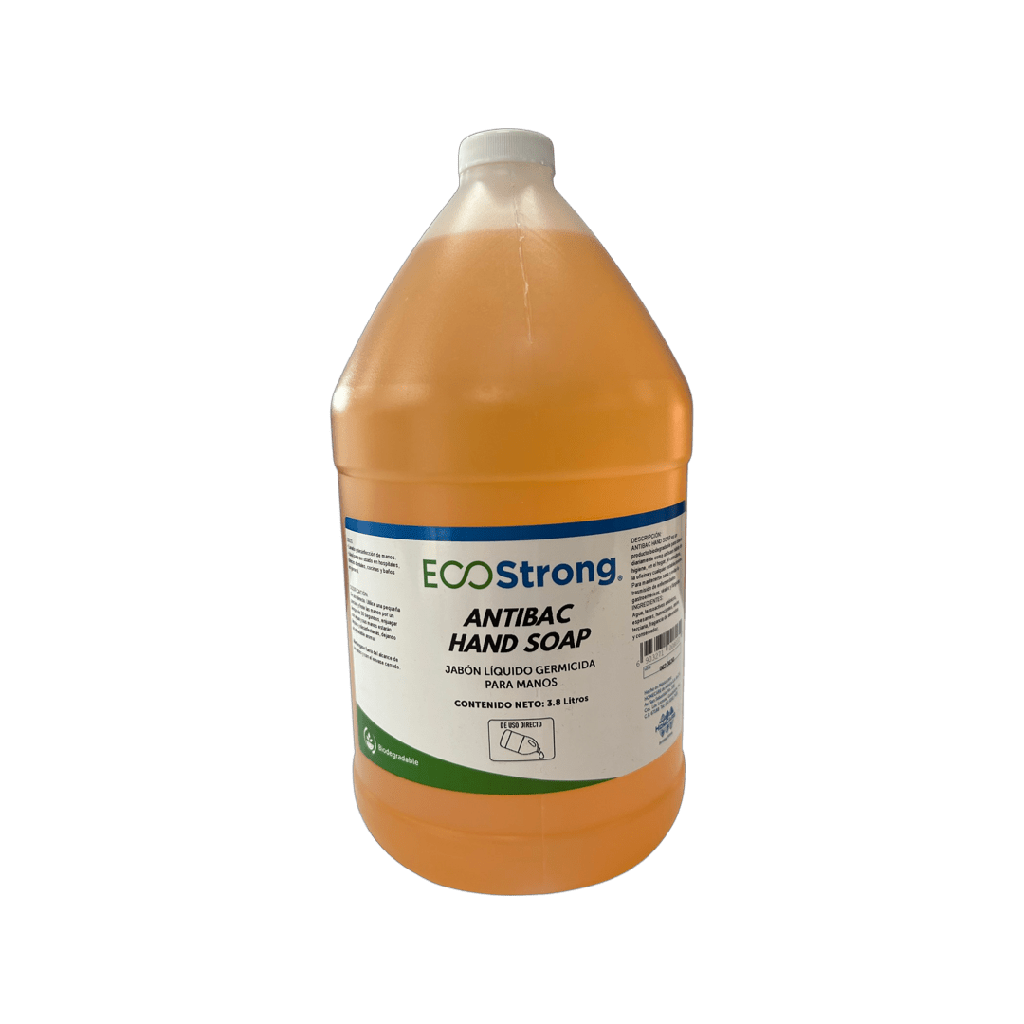 Antibac Hand Soap - Jabón Liquido Anti Bacterial Germicida para Manos "3.8 lts."
