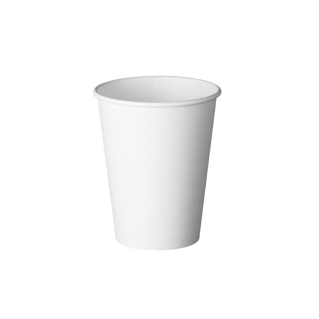 Vaso Cartón para Bebida Caliente o Fria en 16oz Blanco c/50