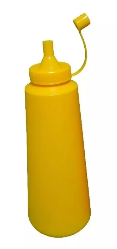 Botella Dispensadora 12oz Amarilla