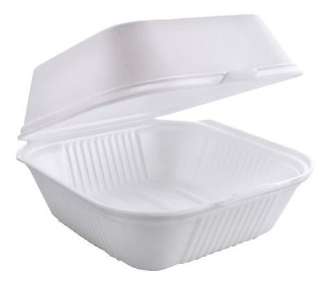 Contenedor Hamburguesero 6x6 Desechablemex c/125
