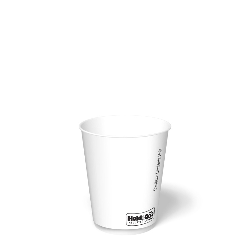Vaso Bebida Caliente IP Hold & Go 12oz Cartón Blanco c/30
