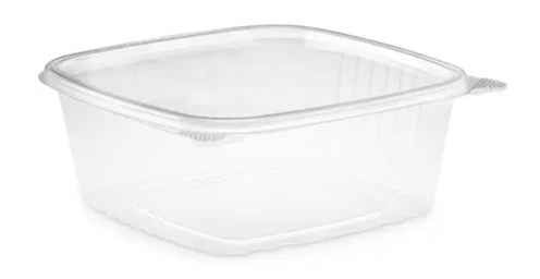[HRTE32-C] Ensaladera IP 32oz Pet Transparente con Tapa c/5 Juegos