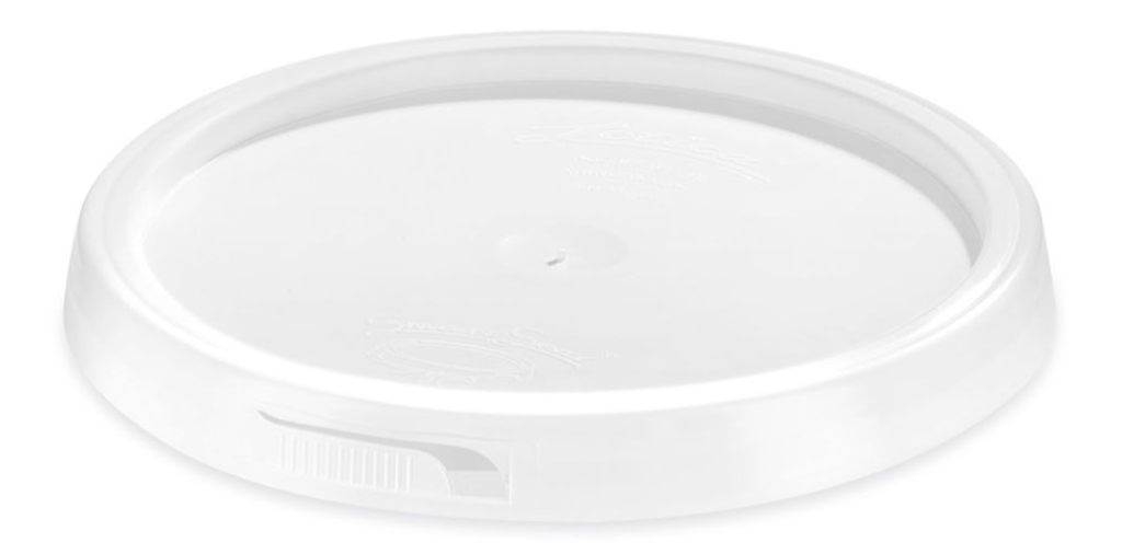 [TPAT1632OZ] Tapa Plástica Lisa sin Perforación MegaGreen (para envase 1 y 1/2 lt.) c/50