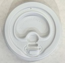 Tapa Blanca IP Lock-Backp para Vaso Carton de 12 y 16oz c/100