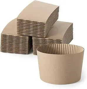 Fajilla Armada de Cartón para Vaso de Café 12-16oz c/50