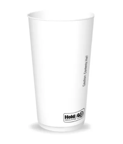 [SDR-20 H&GB] Vaso Bebida Caliente IP Hold & Go 20oz Cartón Blanco c/30