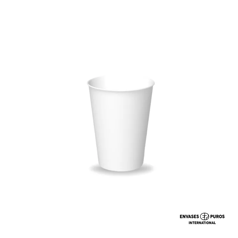 Vaso Bebida Caliente IP 10oz Cartón Blanco c/50