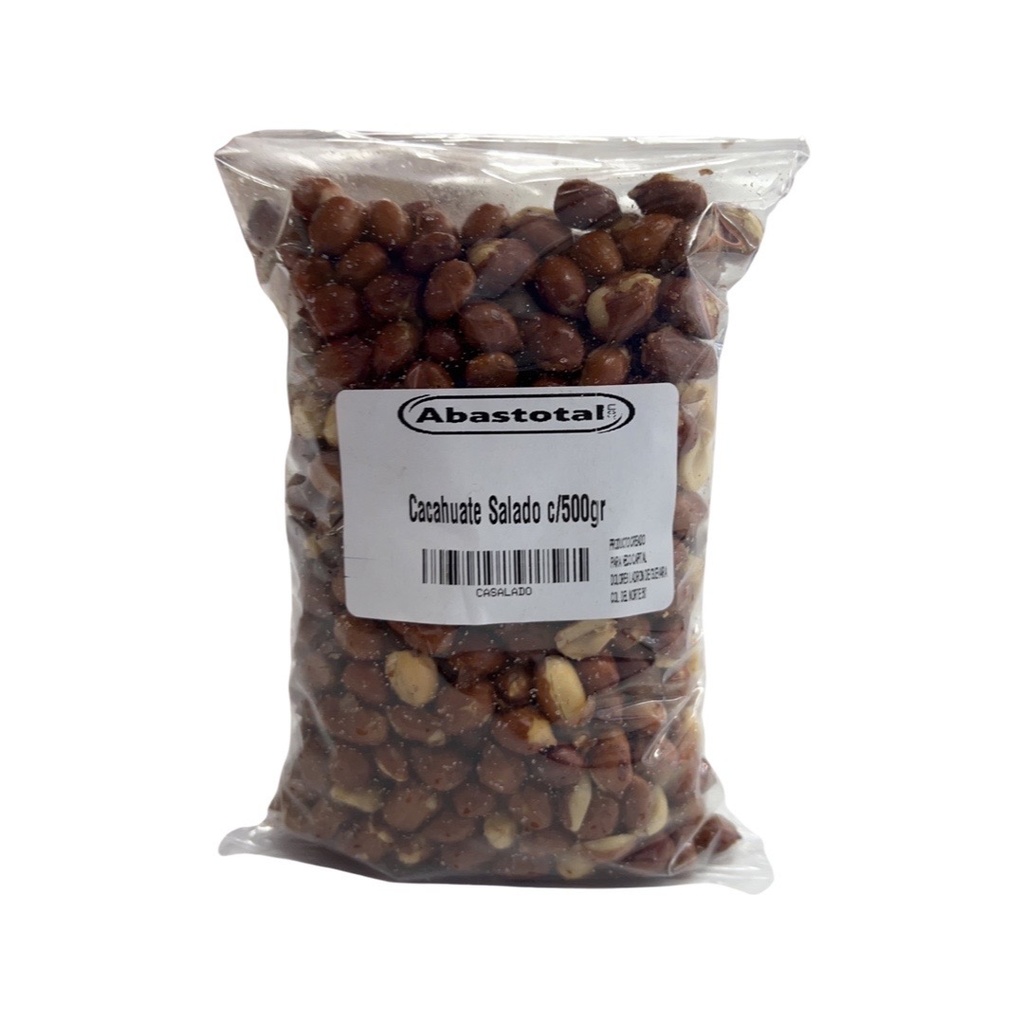 Cacahuate Salado c/500gr