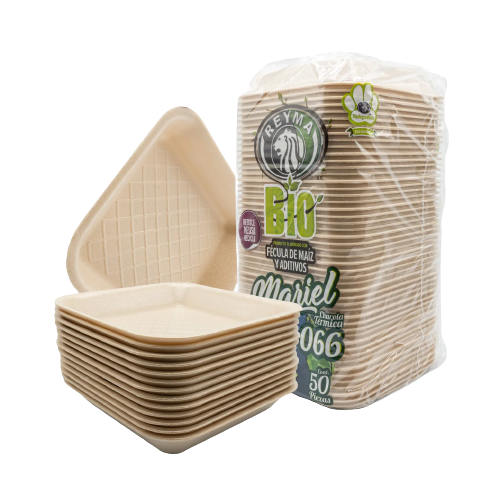 Charola Termica Biodegradable Reyma 855 c/50