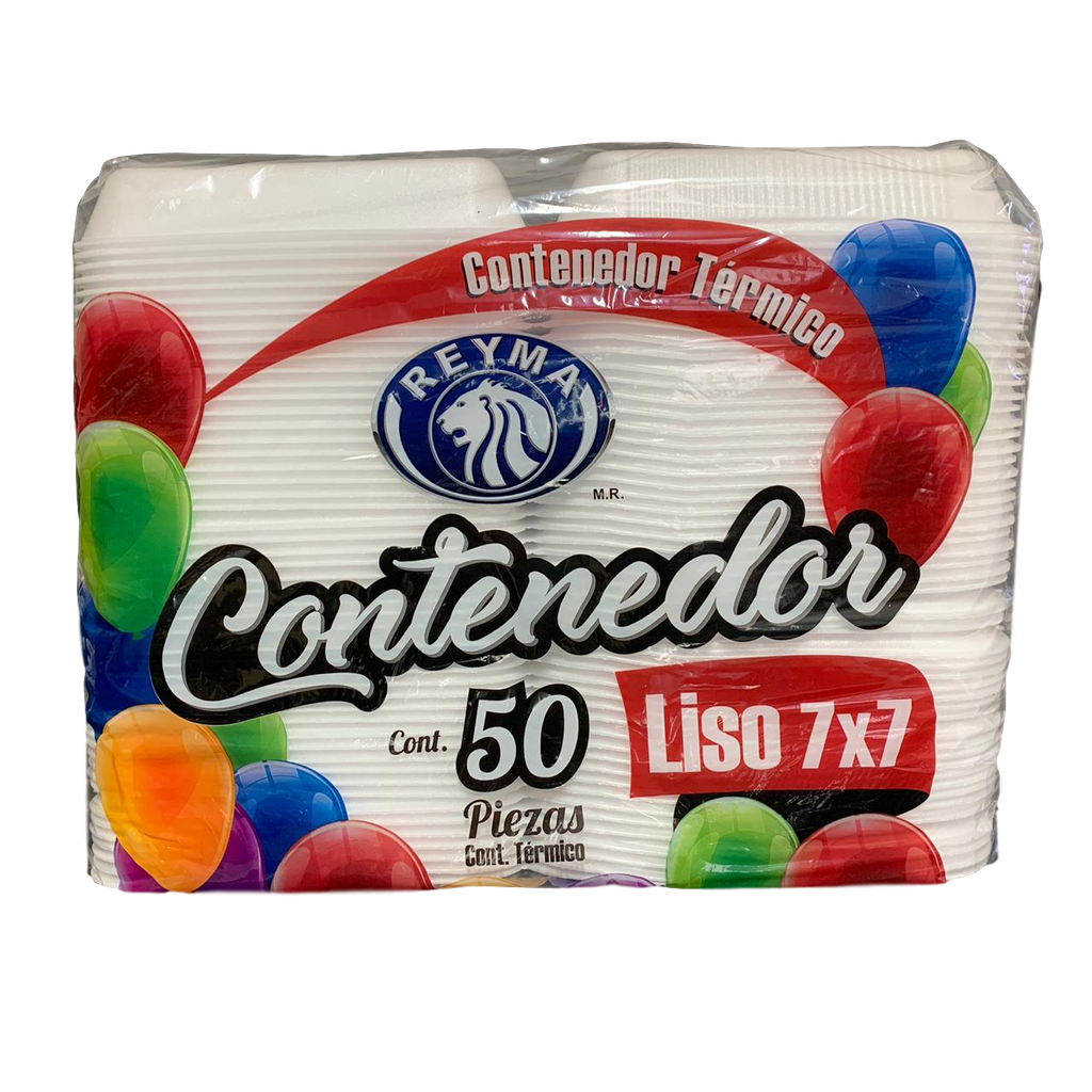 Contenedor 7X7 Liso c/50