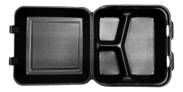 Contenedor 8X8 División Negro c/100