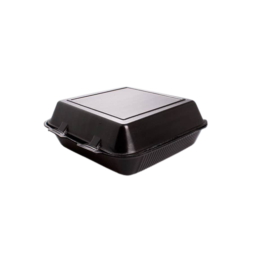 [CN8X8L NEGRO]  Contenedor 8X8 Liso Negro c/100