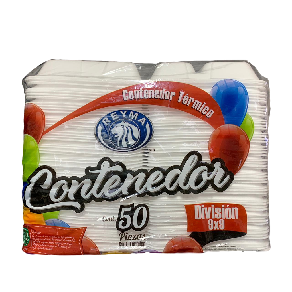 Contenedor 9X9 con División c/50