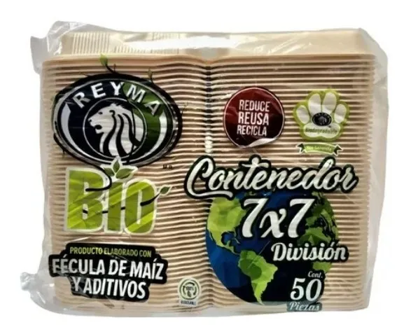 Contenedor Bio 7x7 con División Reyma c/50