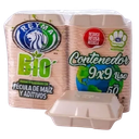Contenedor Bio 9x9 Liso Reyma c/50