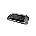 Contenedor con Base Negra para Alitas 24x15x6CM