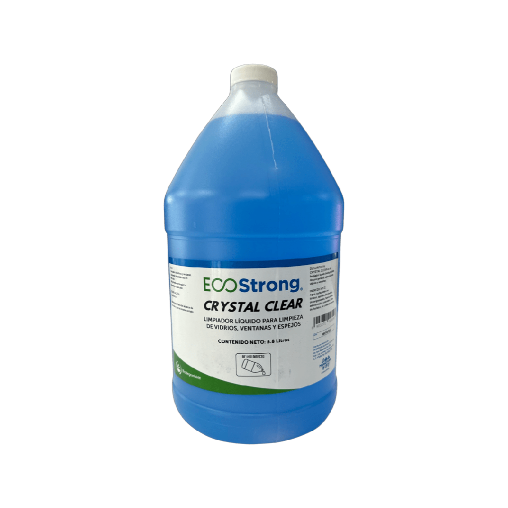 Crystal Clear - Limpia Vidrios "3.8 lts."