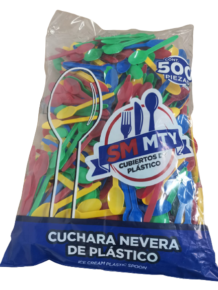 Cuchara Nevera de Colores c/500