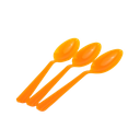 Cuchara Plástica Naranja c/20 - Amscan