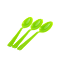 Cuchara Plástica Verde Kiwi c/20 - Amscan