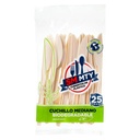 Cuchillo Mediano Biodegradable c/25 SMMTY