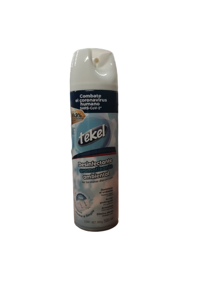 Desinfectante y Aromatizante Ambiental Tekel 500ml.